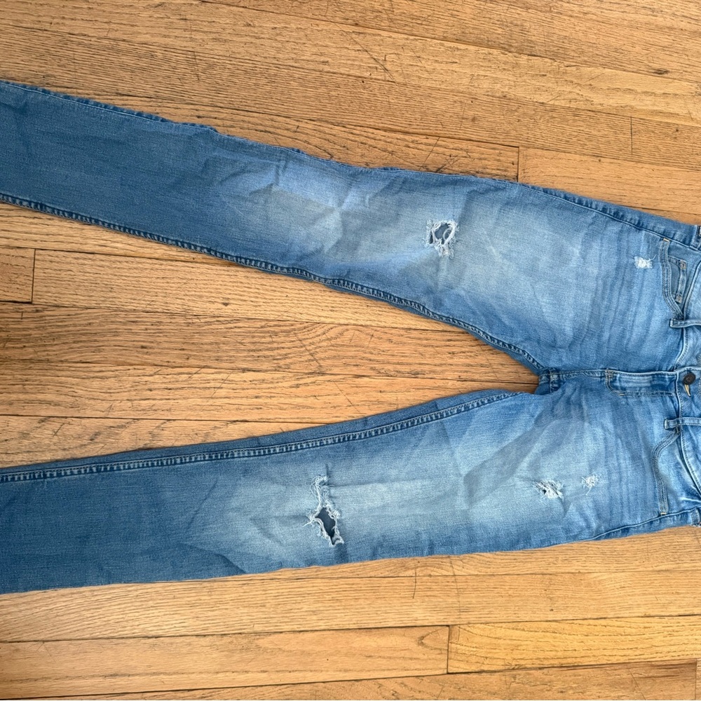 Hollister Light Blue Super Skinny Jeans